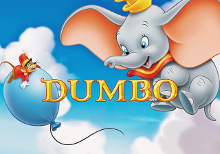 Cartoon elephant flying crown balloon - a cartoon elephant free wallpaper