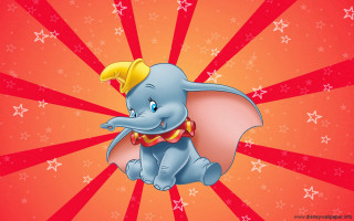 Cartoon elephant yellow hat red - a yellow hat free wallpaper