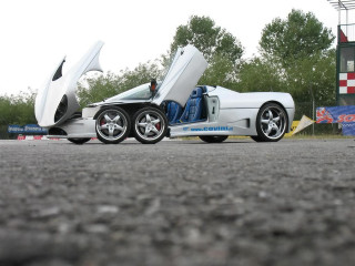White sports car open doors 7 - its door free wallpaper