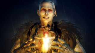 Creepy man holding candle scary - candle free wallpaper