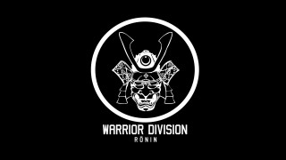 Black white logo robot head - circular free wallpaper