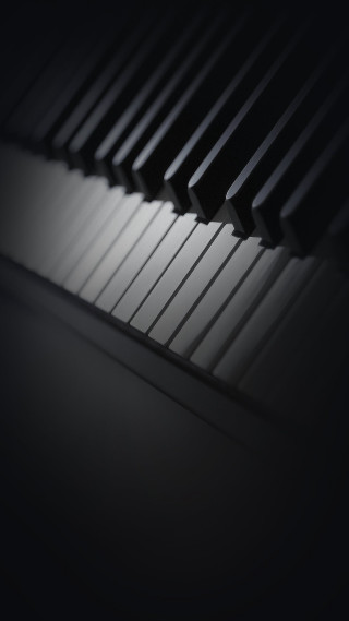 Piano keyboard black background light - derold page free wallpaper
