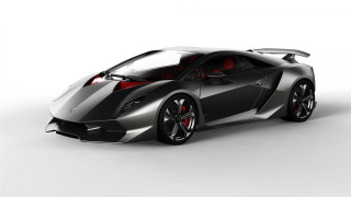 Silver sports car red accents 3 - a shadow free wallpaper