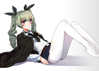 Alice prin white hair military - fullbody free wallpaper