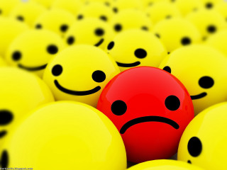Red ball yellow balls black - cheerful free wallpaper