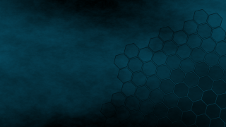 Black blue hexagonal background shapes - background free wallpaper