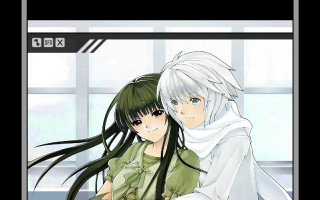 Anime couple hugging room windows - neoromanticism free wallpaper