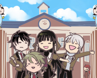 Clocktower school group manga beach - madhouse free wallpaper