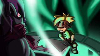 Cartoon demon greenlights blackcat andor - 2 d game art free wallpaper