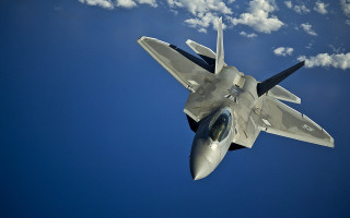 Fighter jet flying blue sky 2 - charles fremont conner free wallpaper