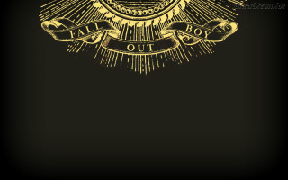Gold black sun ribbon background - occult free wallpaper