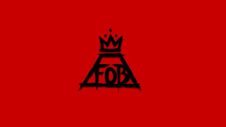 Red background black crown fob - dr. atl free wallpaper