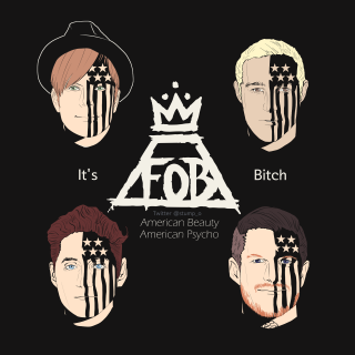 Four faces crown flag beard - a crown free wallpaper