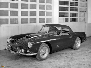 Black white car garage open - matte drawing free wallpaper