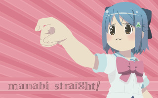 Girl blue hair bow tie 2 - bian shoumin free wallpaper