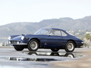 Blue sports car wet road 3 - a wet road next free wallpaper