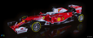 Red white race car reflection - a reflection of its free wallpaper
