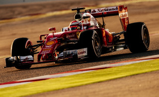 Man driving red race car 4 - a red race car free wallpaper