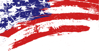 Red white blue flag grunge - grungy free wallpaper
