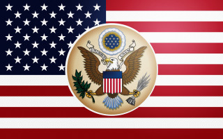 Flag seal star spangled bottom - wpa free wallpaper