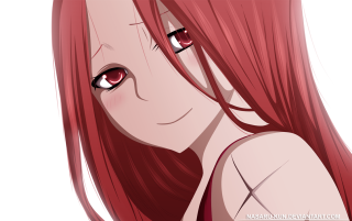 Red haired girl sad seductive - seductive free wallpaper