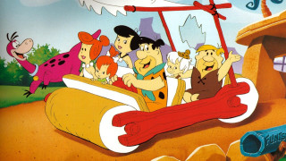 Cartoon family hot dog roller - primitivism free wallpaper