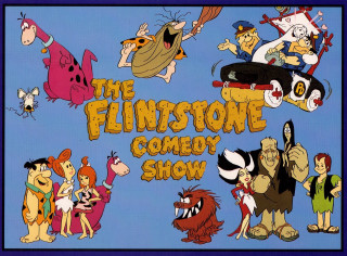 Flintstones cartoon poster tv show - cliff childs free wallpaper