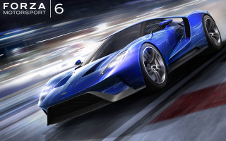 Blue sports car track blurry - a blue sports car free wallpaper