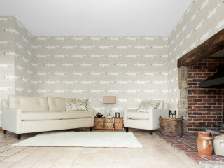 Living room fireplace couch chair 4 - a rug free wallpaper