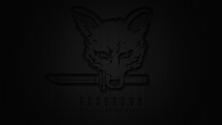 Wolf head knife black background - the middle of the image free wallpaper