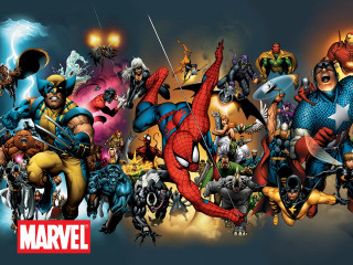 Cartoon characters group caption image - amazing free wallpaper