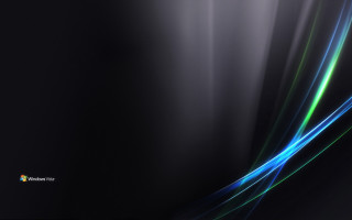 Black background green blue stripe 2 - a white stripe free wallpaper