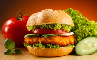 Sandwich lettuce fresh delicious appetizing - lettuce free wallpaper