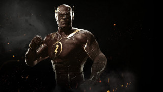 Black gold superhero lightning embers - costume free wallpaper