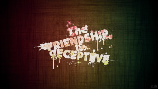 Grungy background the friend is - a pop art painting free wallpaper
