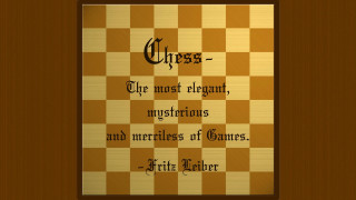 Chess board quote image - carl walter liner free wallpaper