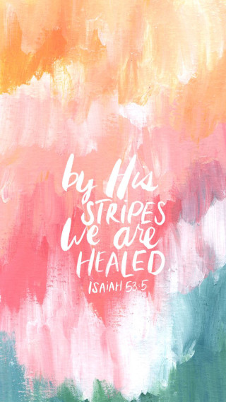 Bible verse painting artwork inspiration - neofauvism free wallpaper