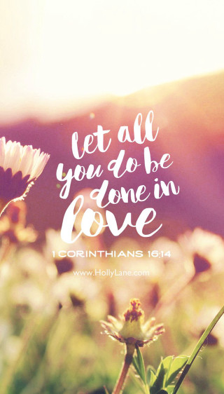 Field flowers quote scenery beautiful - free love wallpaper