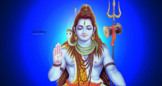Hindu god snake shoulder painting 2 - a painting of a hindu god free wallpaper