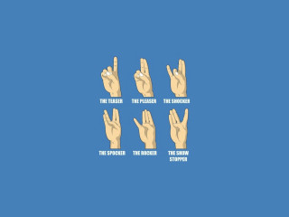 Proper hand gestures poster image - different free wallpaper