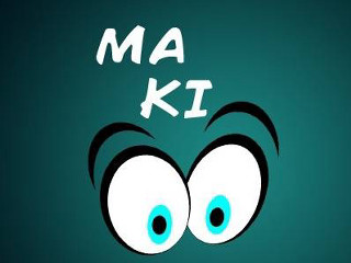 Cartoon face ma ki eyes - eye free wallpaper