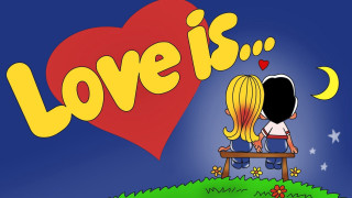 Couple bench heart sign love - a couple sitting free wallpaper
