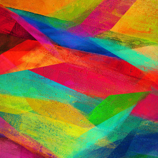 Colorful painting vibrant lines artwork - free abstract wallpaper