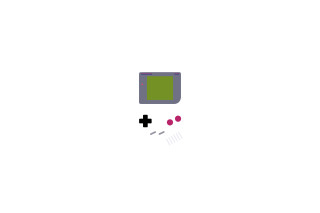 Gameboy green screen red button 2 - a green screen free wallpaper