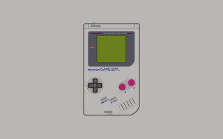 Gameboy green screen red button - 2 d game art free wallpaper