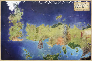 World map land water global - smaller free wallpaper
