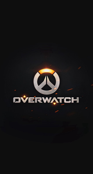 Overwatch logo glowing circle middle - a logo free wallpaper