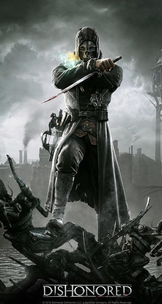 Dishonored character city sword demon - a city free wallpaper
