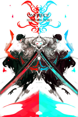 Sword fight red blue background - a blue border free wallpaper