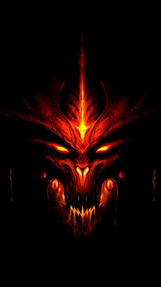 Demonic glowing eyes fire breathing - demonic free wallpaper